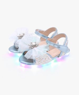 LED 엘사 스노우 여아 샌들