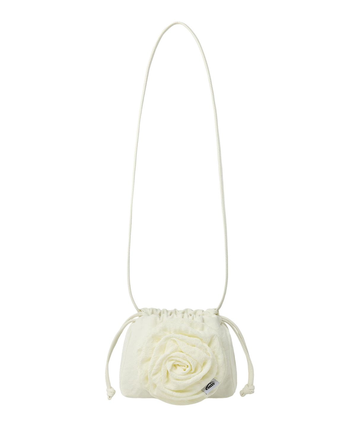 이미스(EMIS) CORSAGE STRING MINI BAG-IVORY