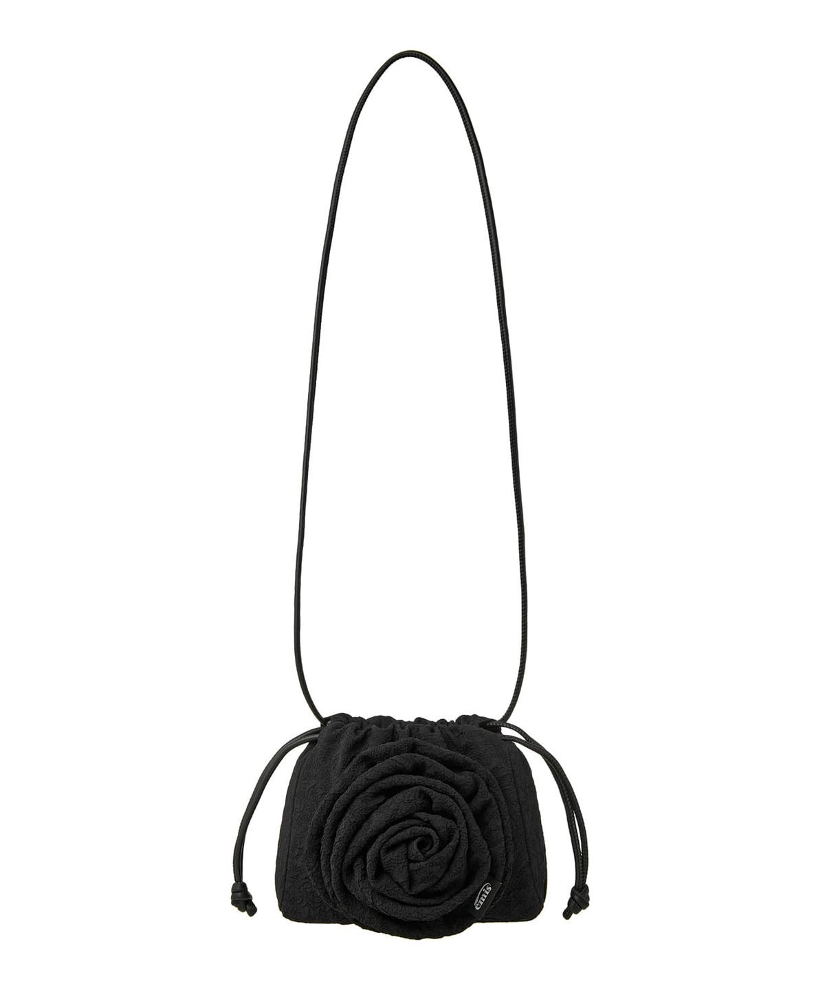 이미스(EMIS) CORSAGE STRING MINI BAG-BLACK