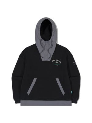 클래식 릴 로고 후디 BLACK