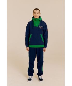 클래식 릴 로고 후디 NAVY