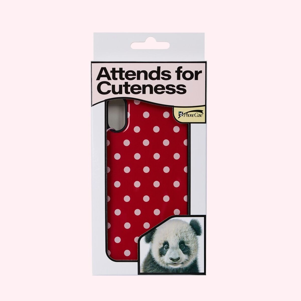 어텐즈(ATTENDS) Dots dots case (Red)