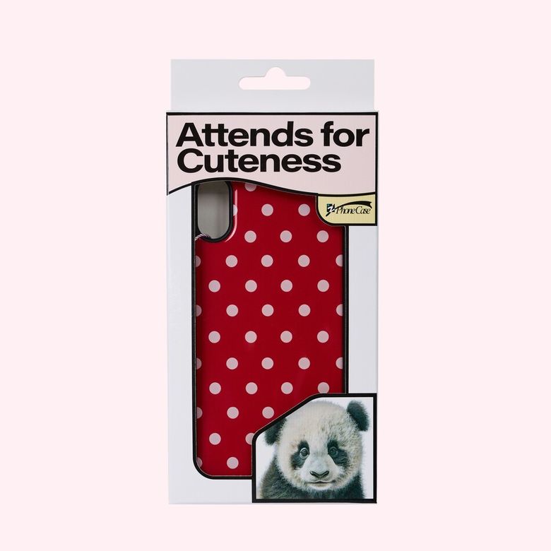 Dots dots case (Red)