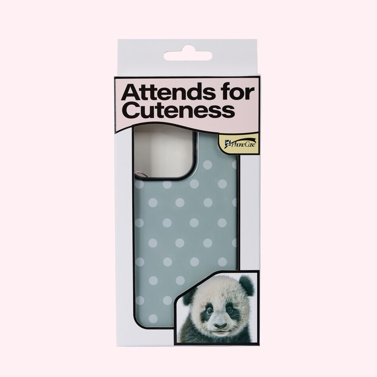 어텐즈(ATTENDS) Dots dots case (Natural)
