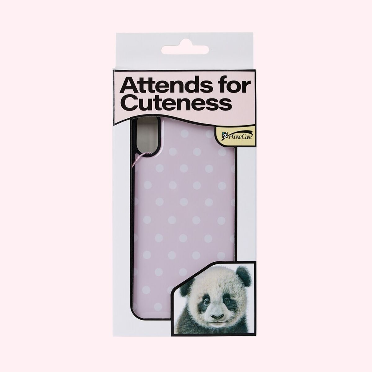 어텐즈(ATTENDS) Dots dots case (Baby pink)