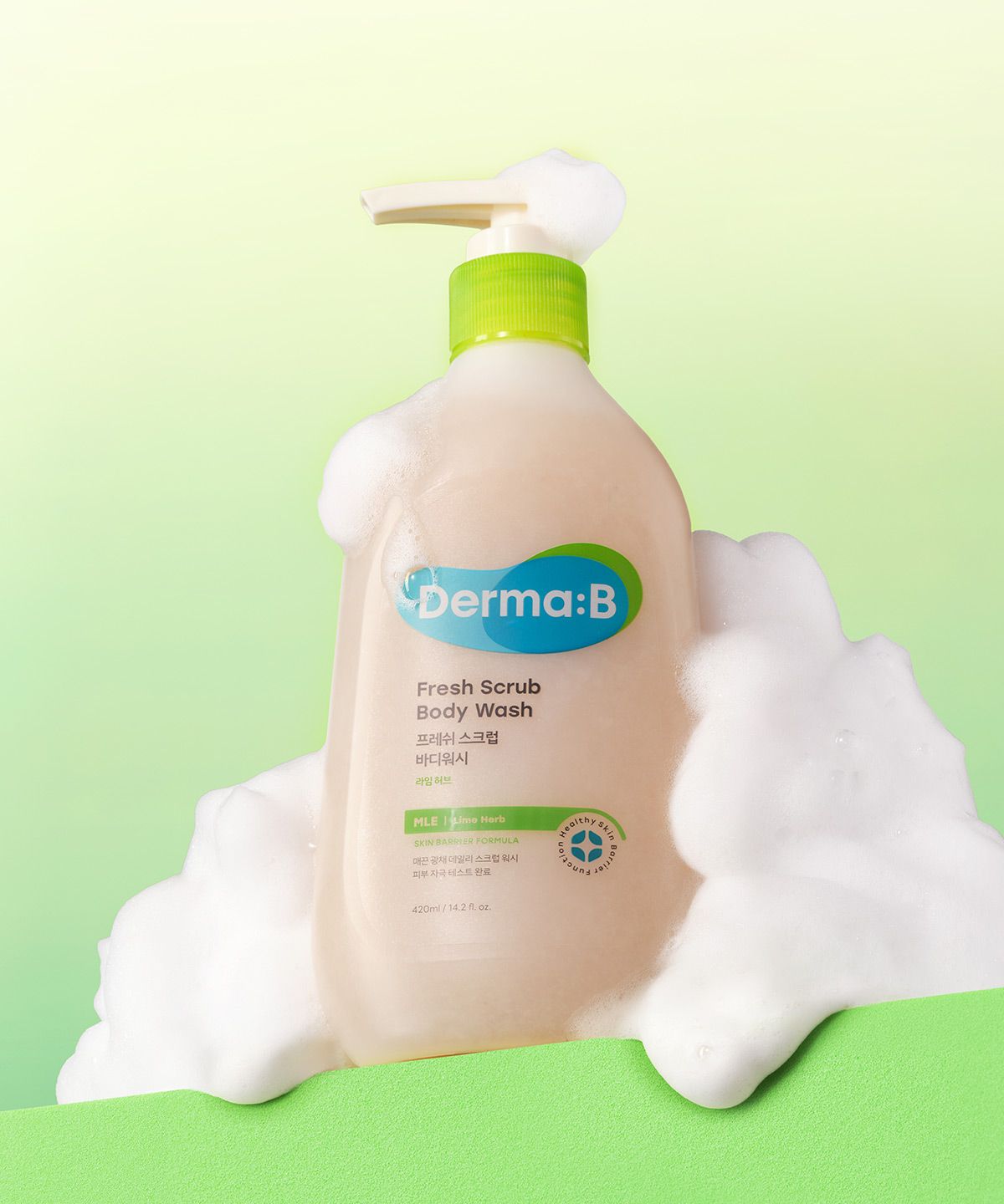 더마비(DERMAB) 프레쉬 스크럽 바디 워시 420ML