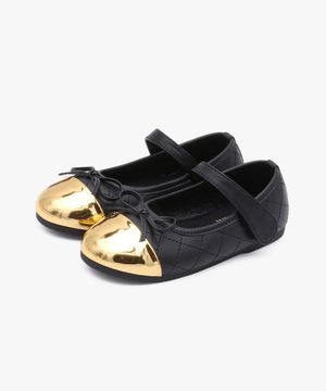 글레이즈 리본 여아 구두