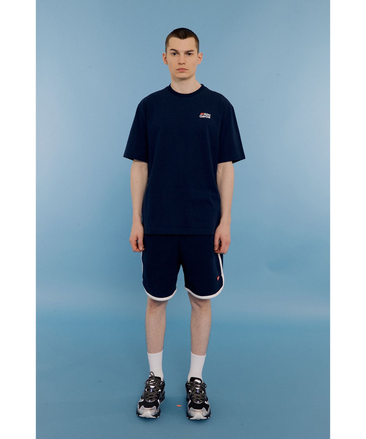 아부가르시아(ABU GARCIA) 클래식 ABU 반팔티 NAVY