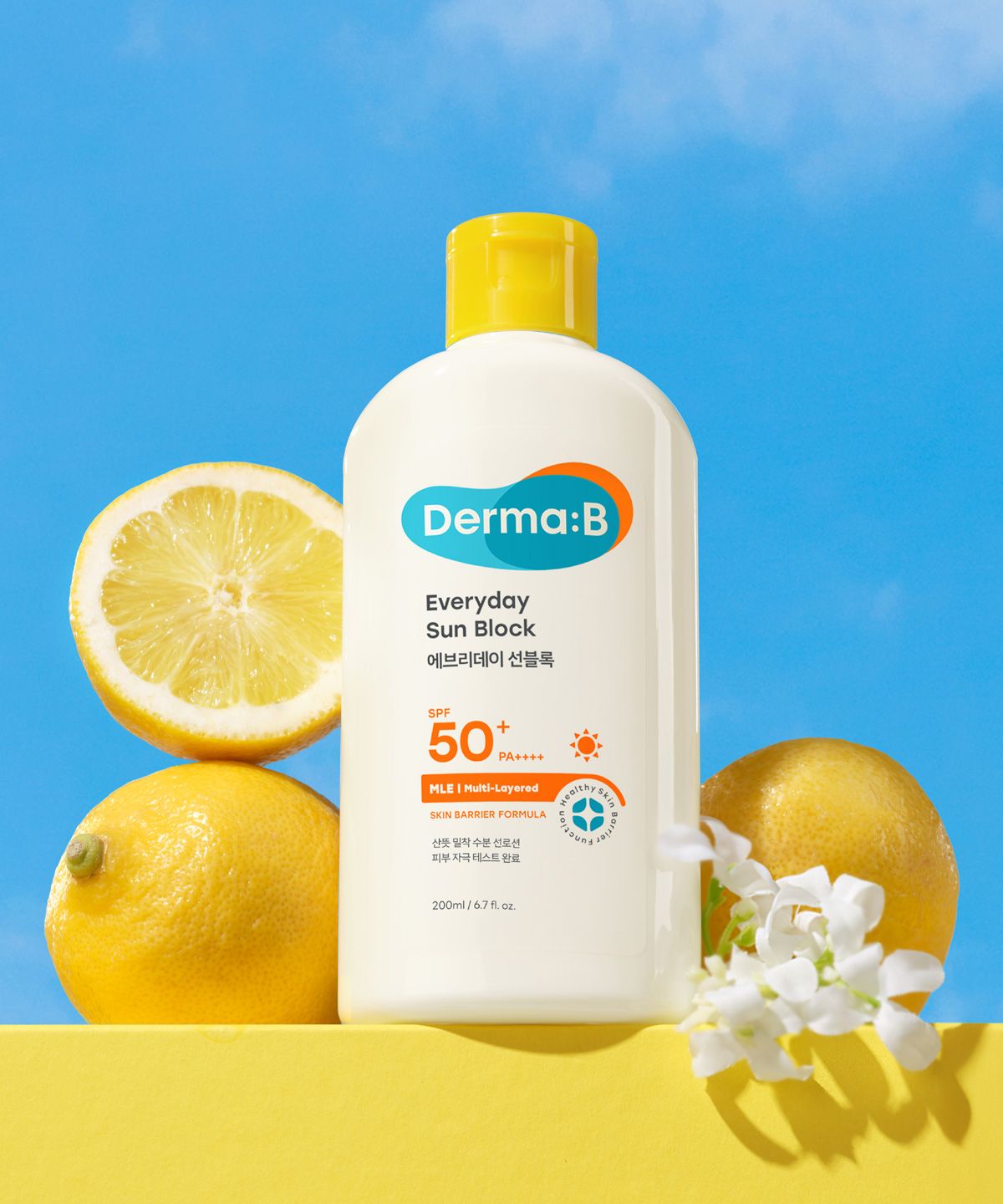 더마비(DERMAB) 에브리데이 선블록  SPF50+PA++++ 200ml