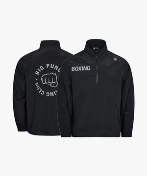 남성 BIG PUNCH BOXING CLUB 우븐 아노락 자켓 SPKPCNRL206MBLK