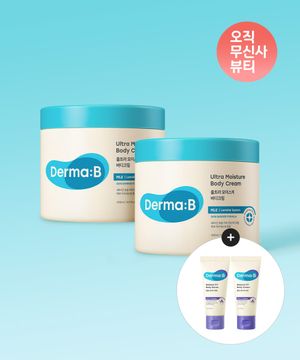 울트라 모이스처 바디크림 430MLX 2개+[증정]밸런스핏 바디세럼30ML+바디크림30ML