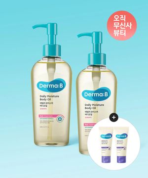데일리 모이스처 바디오일 프레쉬피치 200MLX 2개+[증정]밸런스핏 바디세럼30ML+바디크림30ML