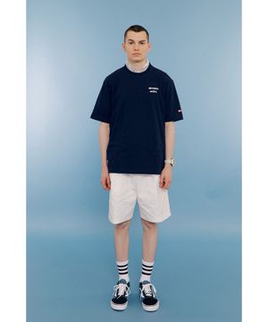 피쉬 그래픽 반팔티 #1 NAVY