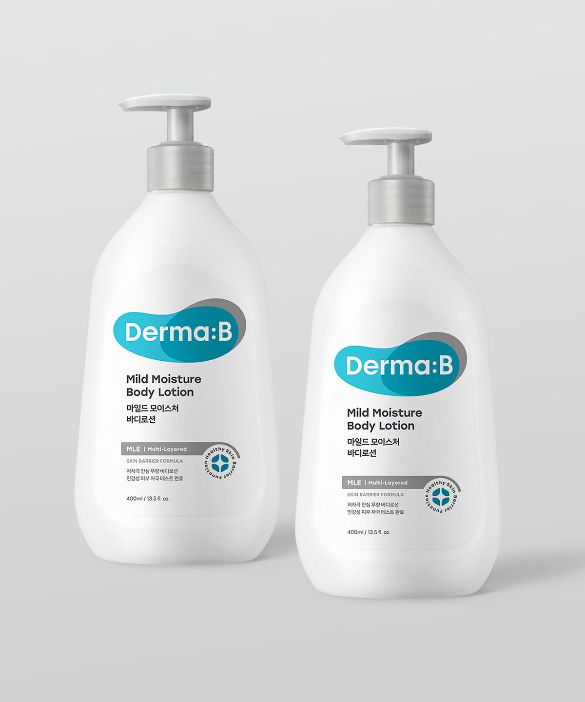 더마비(DERMAB) 마일드 모이스처 바디 로션 400MLX 2개