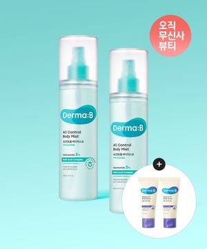 AC 컨트롤 바디 미스트 200MLX 2개+[증정]밸런스핏바디세럼30ML+바디크림30ML