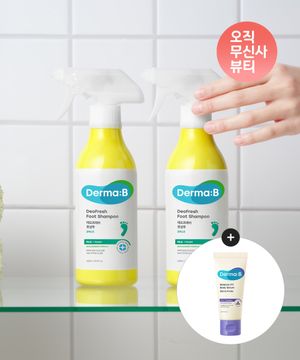 데오프레쉬 풋 샴푸 포레스트 400ML X 2개+[증정]밸런스 핏 바디 세럼 30ML