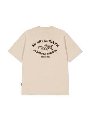 피쉬 그래픽 반팔티 #2 LIGHT BEIGE