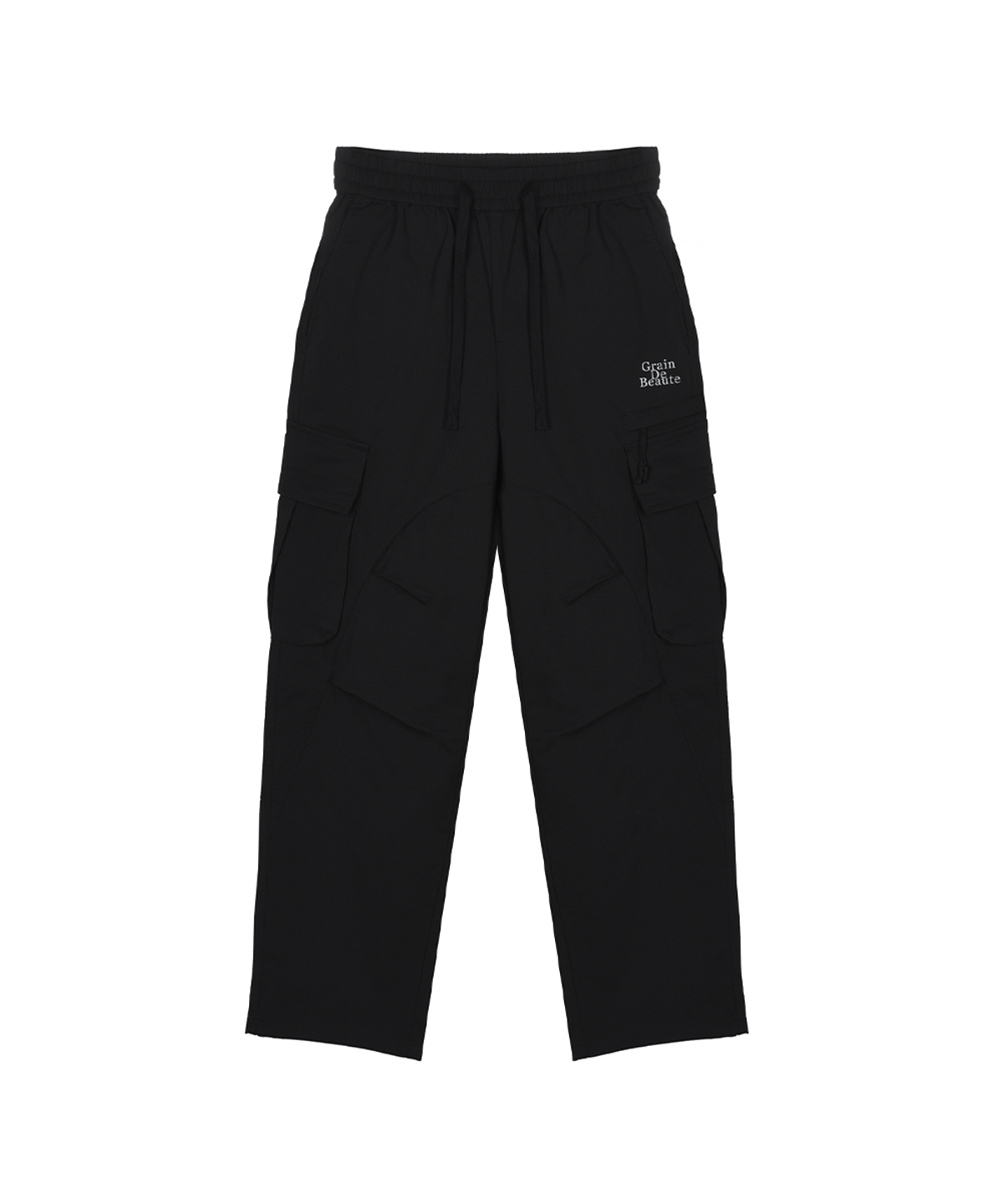 그랭드보떼(GRAIN DE BEAUTE) Falling Baloon Pants [Black]