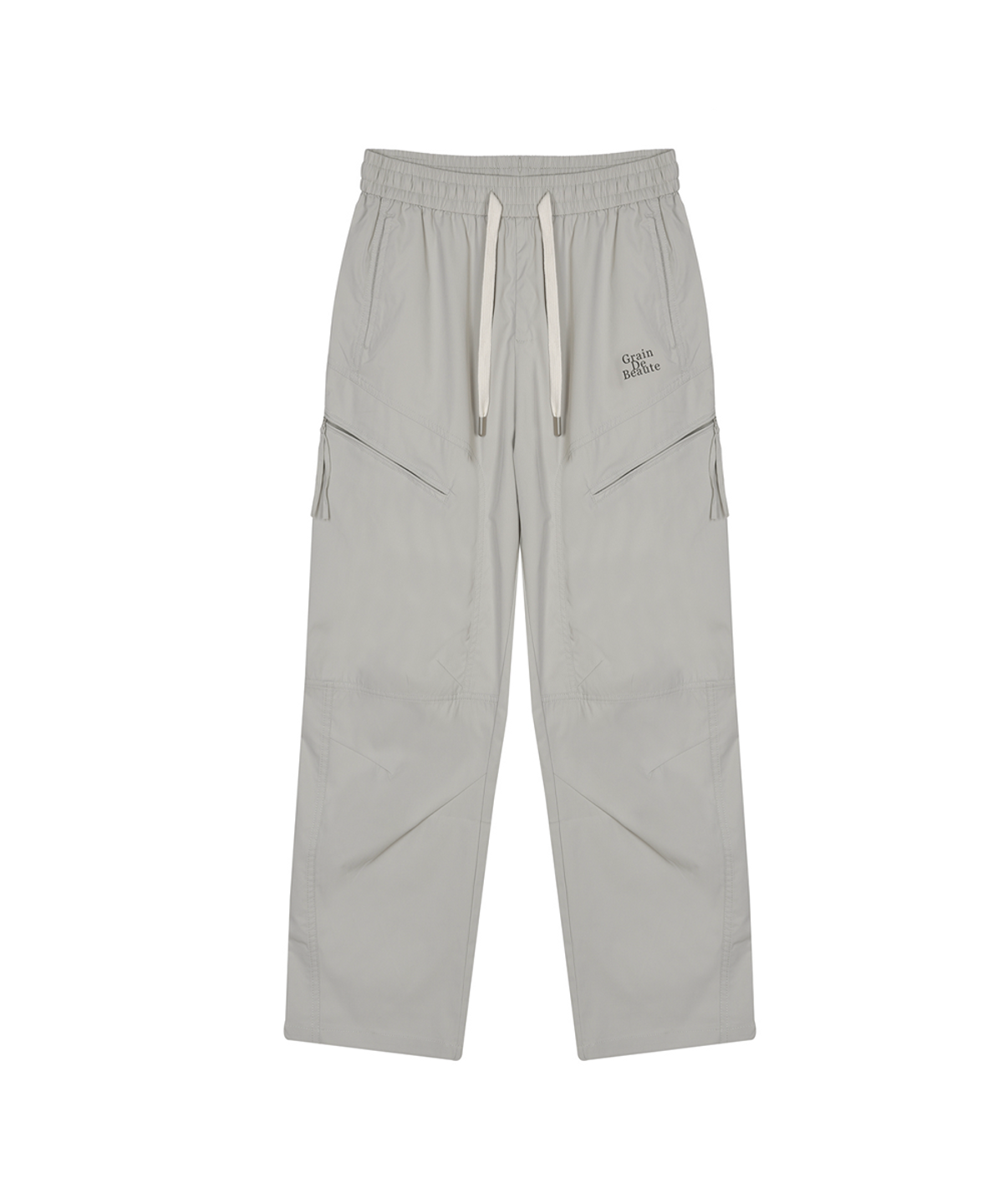 그랭드보떼(GRAIN DE BEAUTE) Dune Zipper Poket Pants [BEIGE]