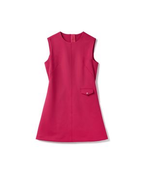 Seam Detail Dress Pink