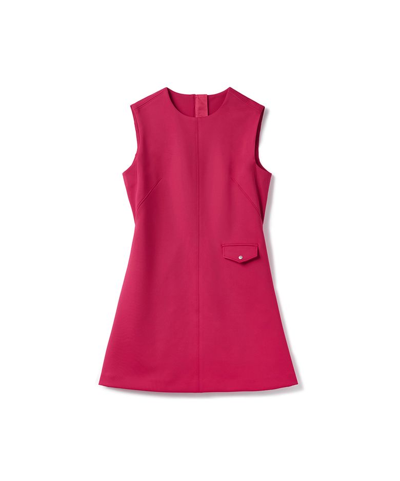 Seam Detail Dress Pink