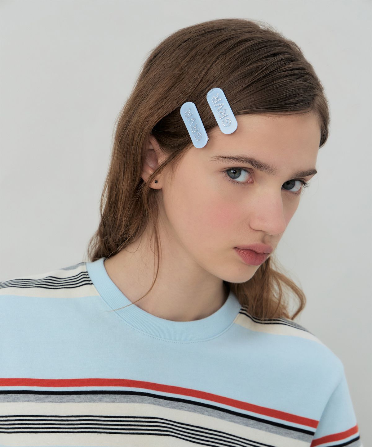그로브(GROVE) GRVR JULES HAIR PIN (LIGHT BLUE)