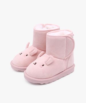 러블리 래빗 아동 퍼 부츠