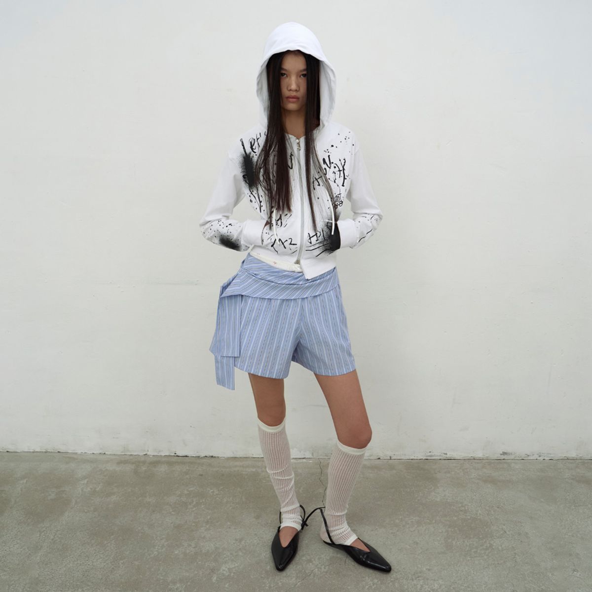 엘씨디씨티엠(LCDC™) STRIPED SLEEP SHORTS