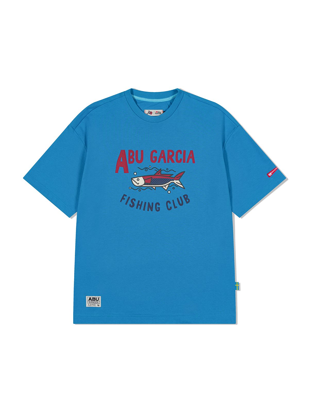 아부가르시아(ABU GARCIA) 버블 피쉬 반팔티 BLUE