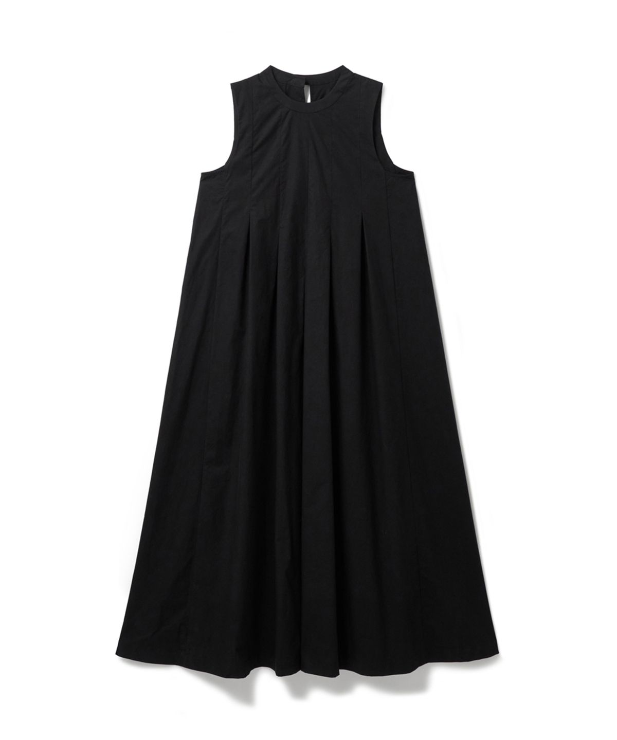 에르에르(ERER) Pleated Detail Dress Black