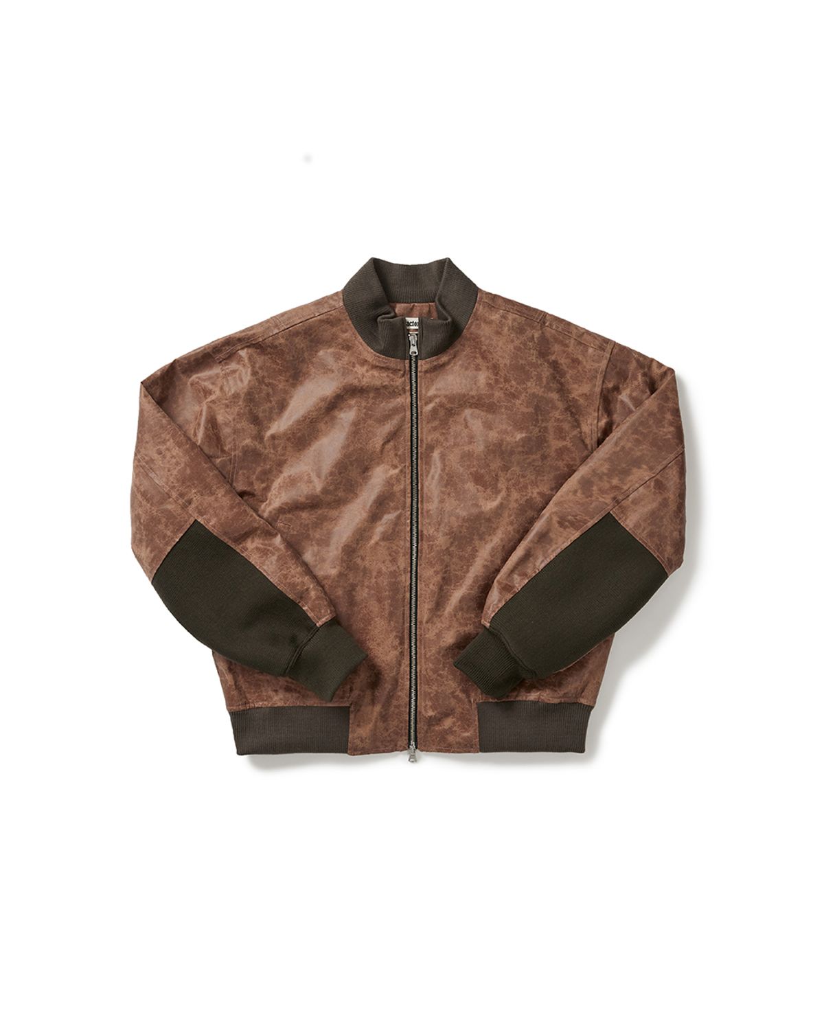 카락터(KARACTOR) Tankers leather jacket / Brown