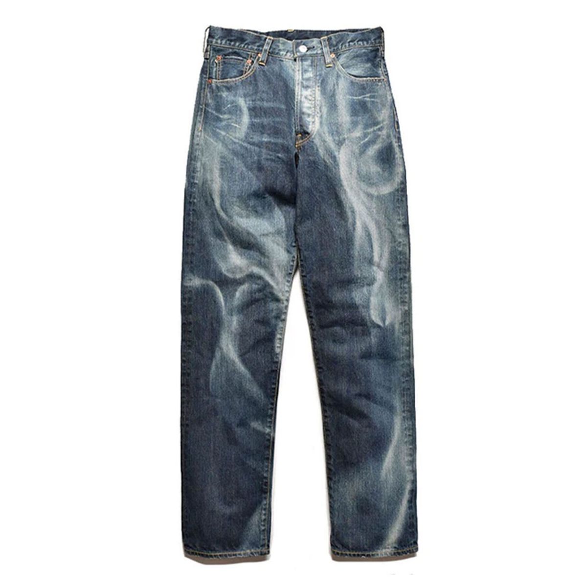 마인데님(MINEDENIM) [MINEDENIM] Sunfade Denim L.Straight 5pocket - USS