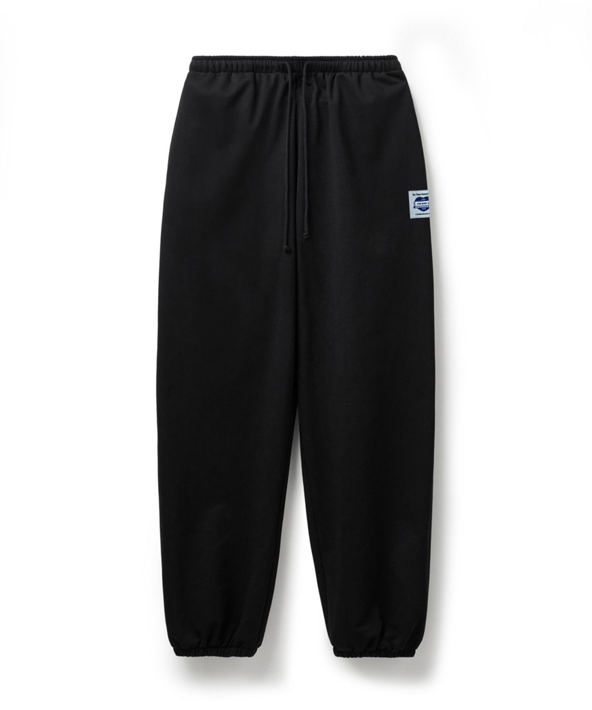 에르에르(ERER) Men Washed Jogger Pants Black