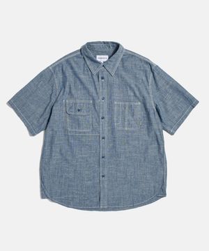 Chambray S/S Railroad Shirt Indigo