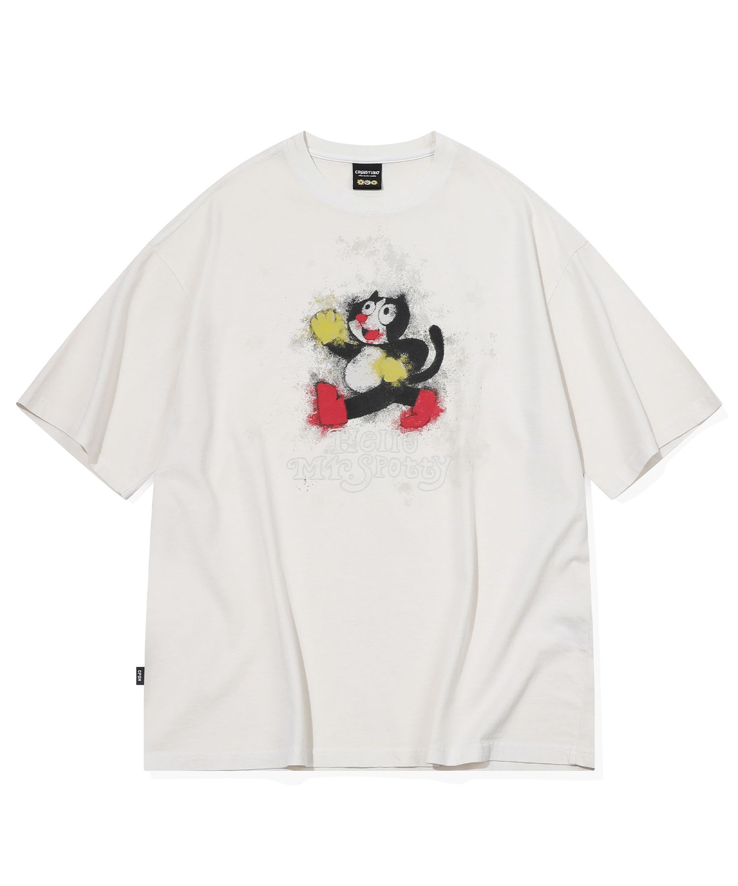 Tシャツ・カットソー CPGN STUDIO_COMPAGNO Day and Night Pigment Short Sleeve T-Sh MUSINSA | CPGN STUDIO HELLO SPOTTY Pigment Short Sleeve T