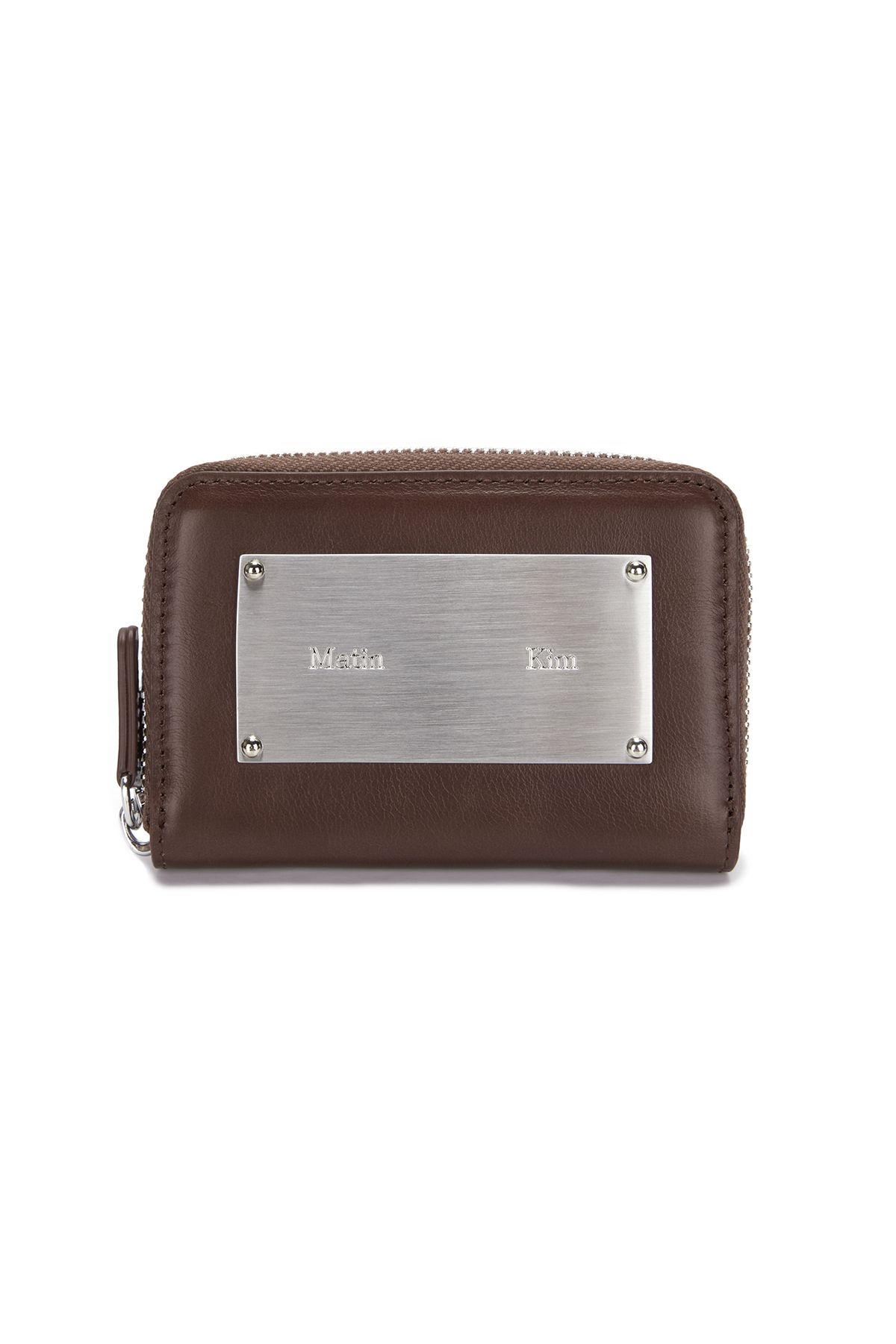 最高級 MUSINSA | MATIN KIM VINTAGE COMPACT WALLET IN BROWN 小物