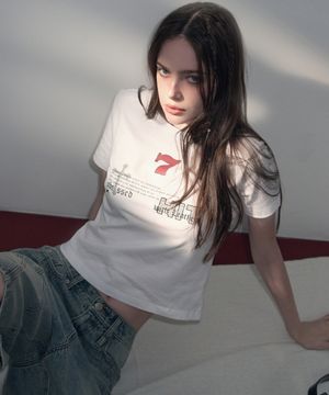 세븐 슬림 티 [WHITE]