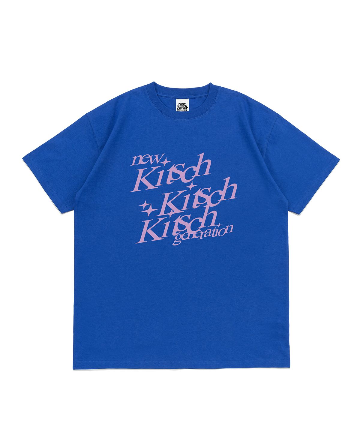 뉴키치(NEWKITSCH) 3 KITSCH SHORT SLEEVE (OCEAN BLUE)