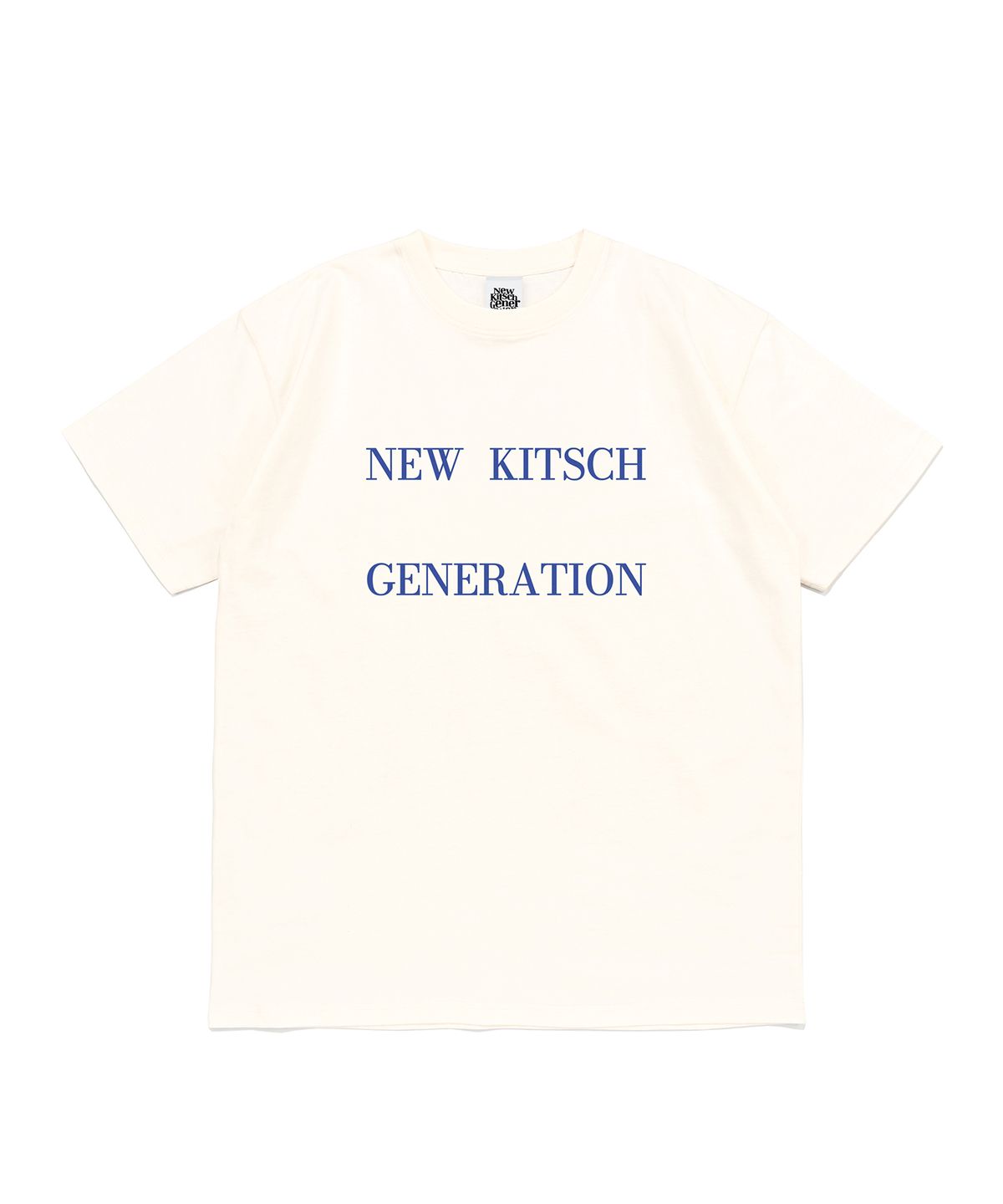 뉴키치(NEWKITSCH) OLD SANS SHORT SLEEVE (IVORY)