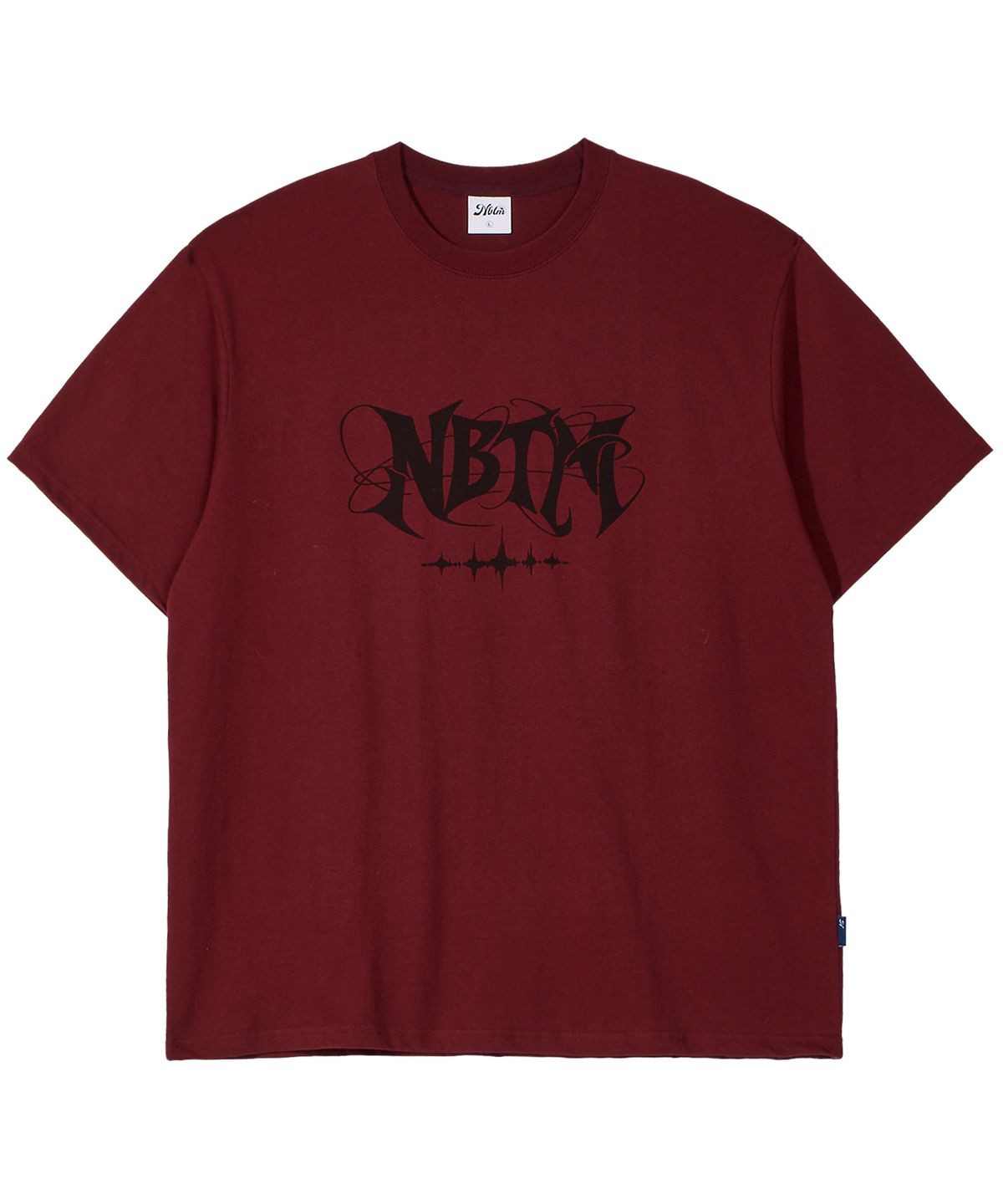 낫띵이즈베럴댄미(NOTHINGISBETTERTHANME) GALAXY LOGO TEE_burgundy