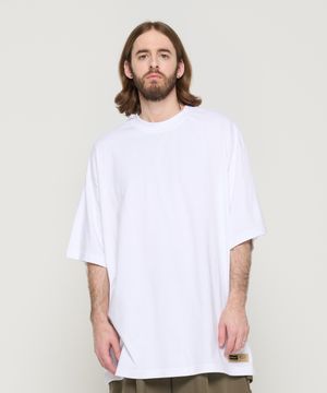 바인딩 오버 박스 반팔티 (화이트)