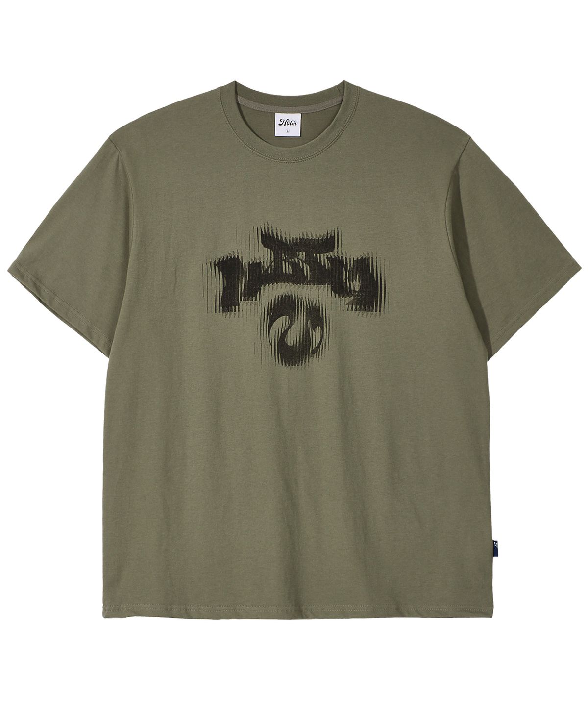 낫띵이즈베럴댄미(NOTHINGISBETTERTHANME) NBTM SYMBOL TEE_khaki