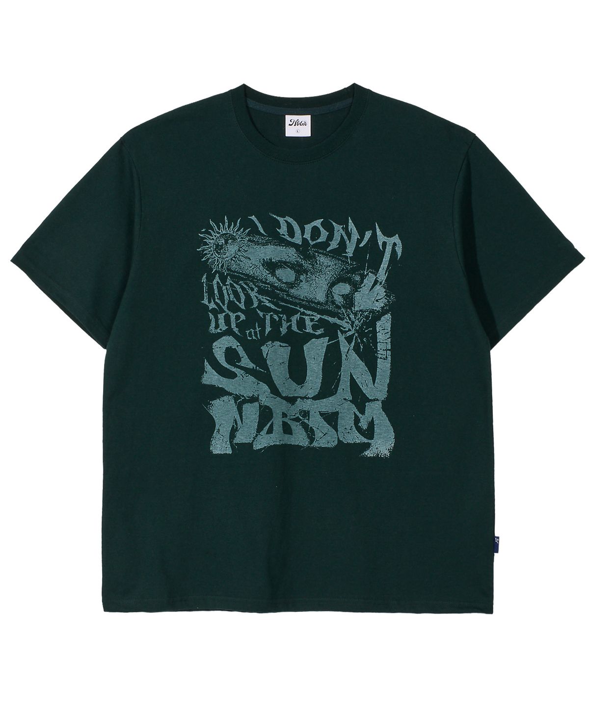 낫띵이즈베럴댄미(NOTHINGISBETTERTHANME) SUN ARTWORK TEE_green