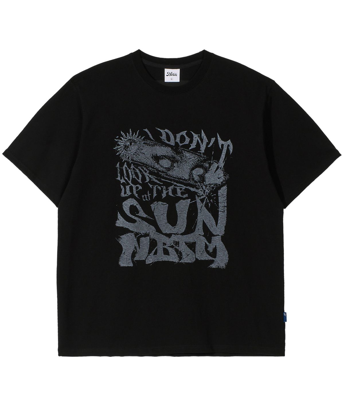 낫띵이즈베럴댄미(NOTHINGISBETTERTHANME) SUN ARTWORK TEE_black