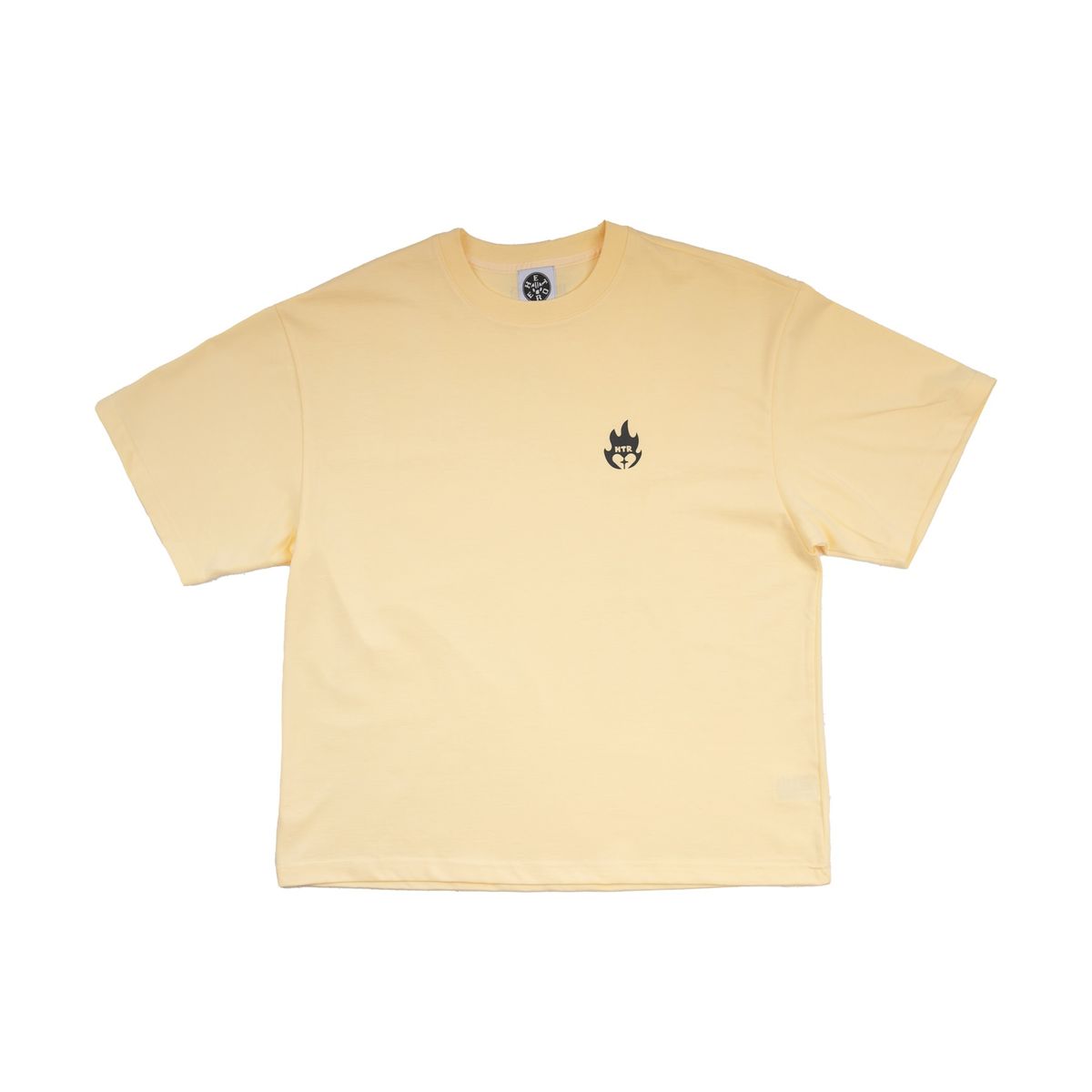 헤테로(HETERO) HTR Flame Oversized T-shirt (Lemon)