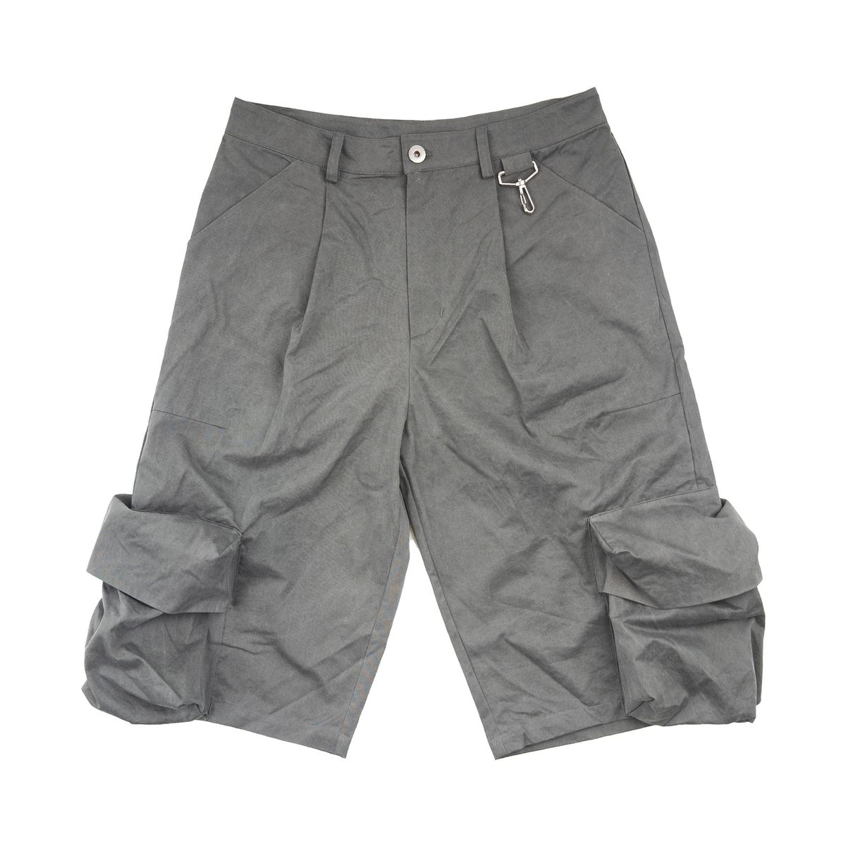 헤테로(HETERO) Extended Bermuda Pants (Charcoal Gray)