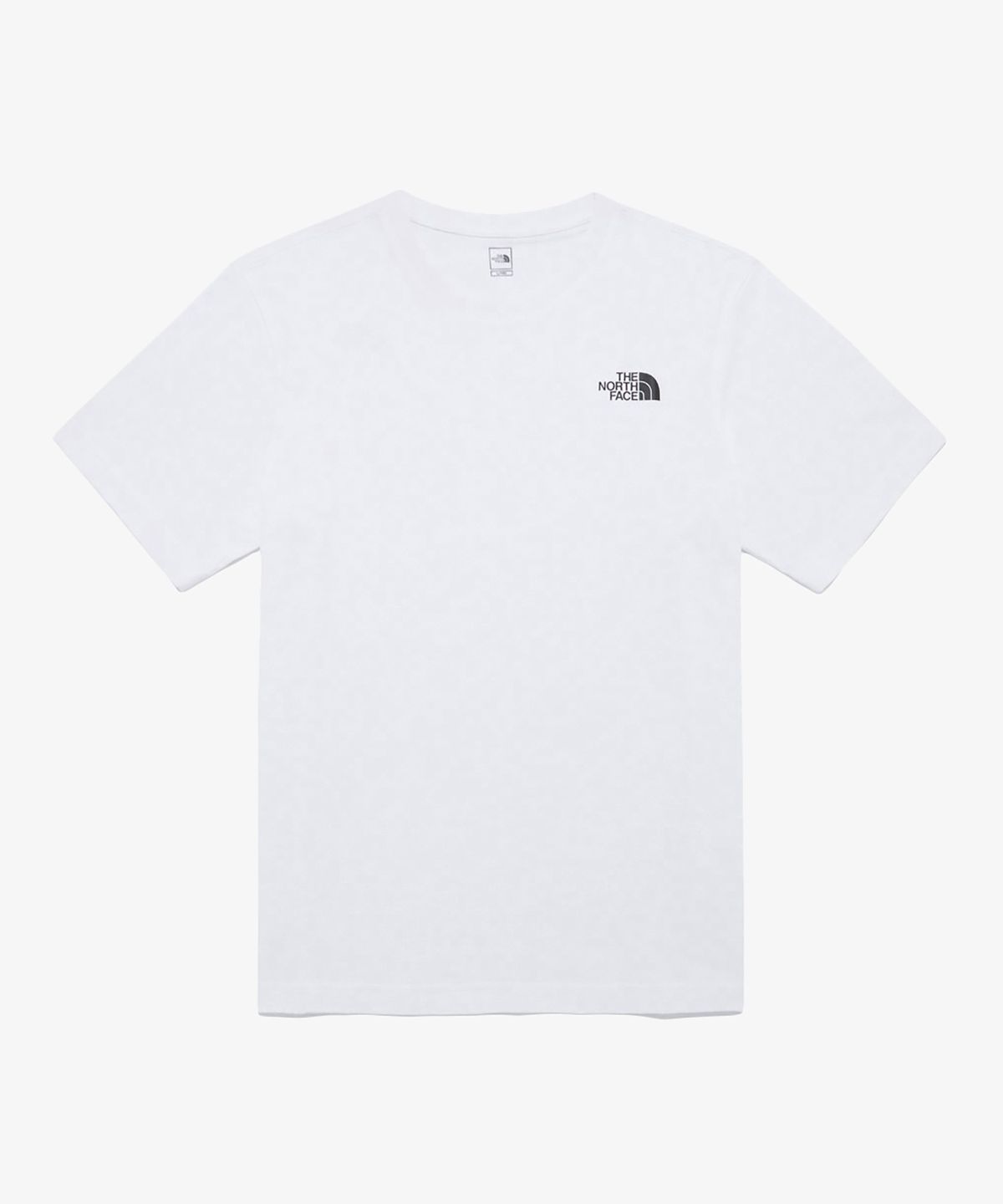 노스페이스(THE NORTH FACE) NT7UR05B 남성 코튼 베이직 반팔 티셔츠 WHITE