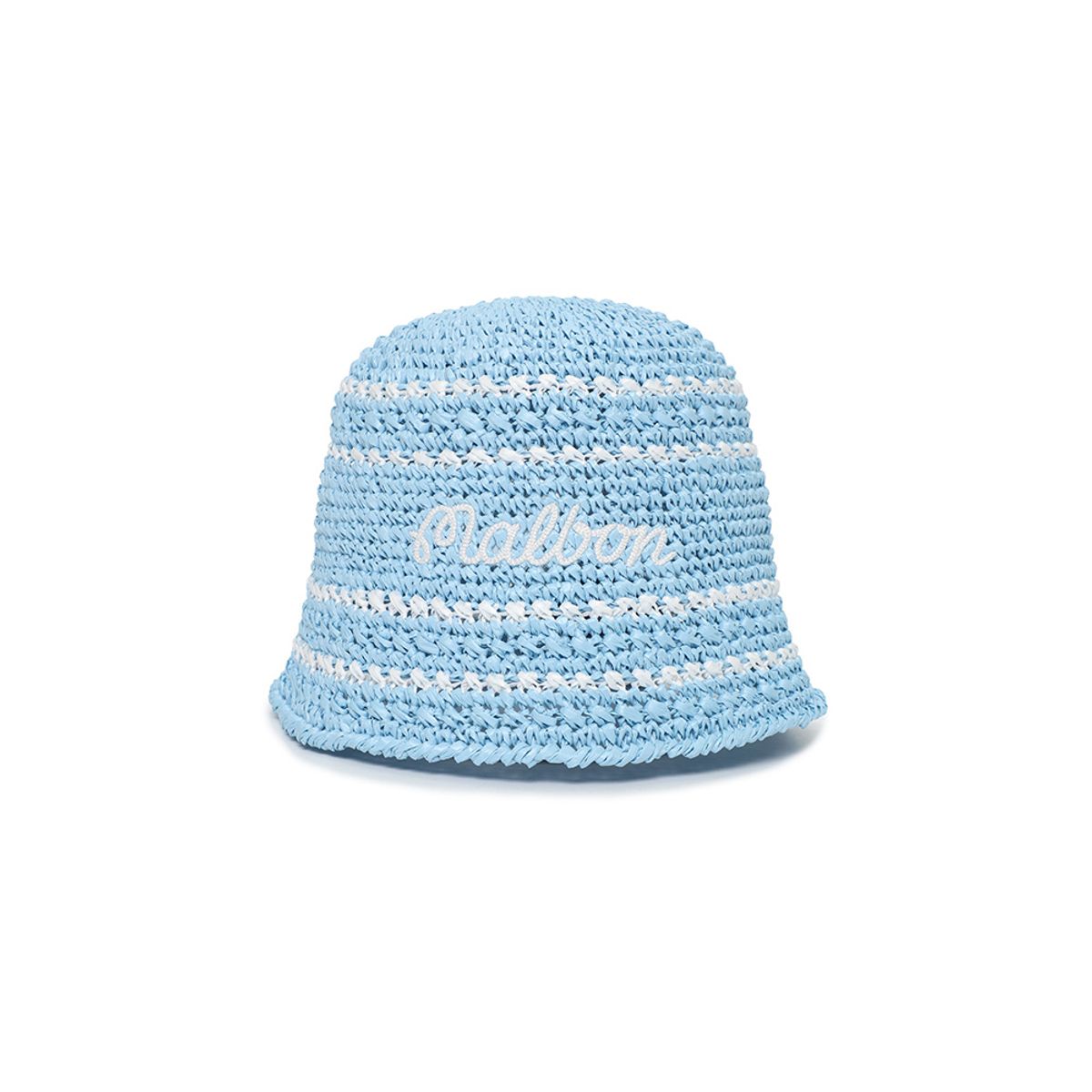 말본 골프(MALBON GOLF) 라피아 버킷햇 BLUE (WOMAN)