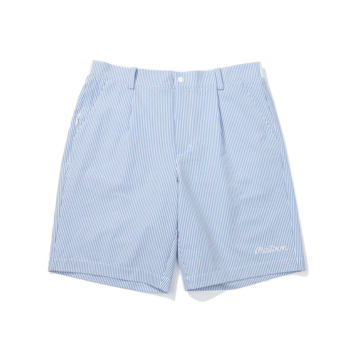 말본 골프(MALBON GOLF) 서머 시어서커 반바지 BLUE (MAN)