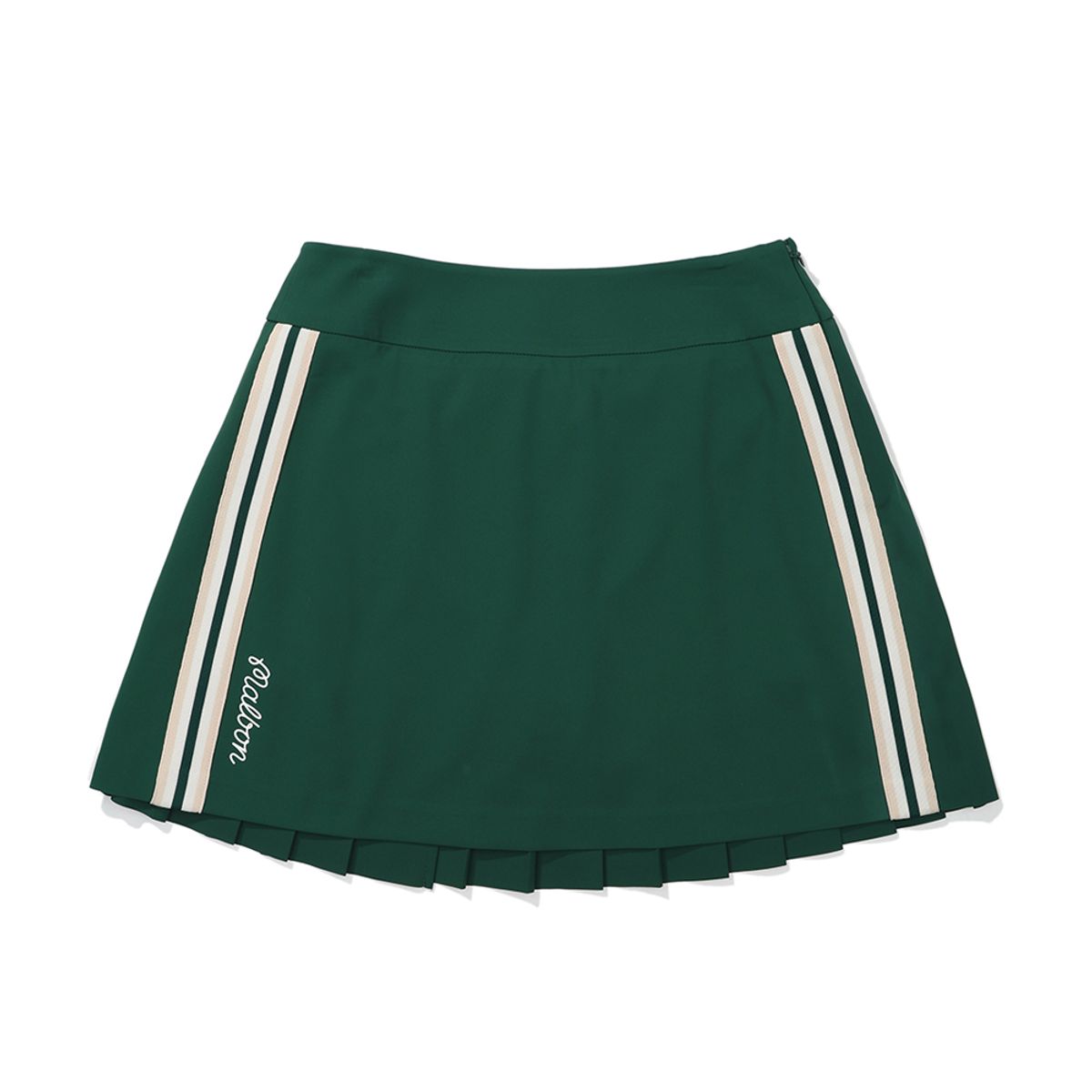 말본 골프(MALBON GOLF) 백 플리츠 스커트 GREEN (WOMAN)